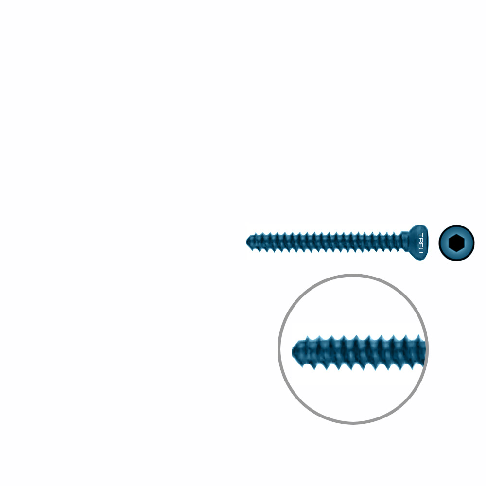 Prox.Ulna/Radius Screw Ø 2,7mm x 22mm Titan 