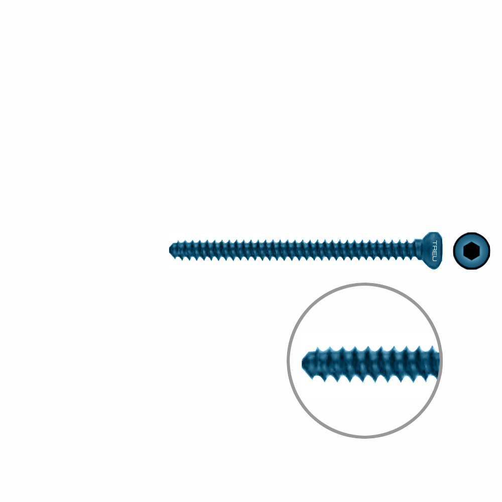 Prox.Ulna/Radius Screw Ø 2,7mm x 32mm TI 