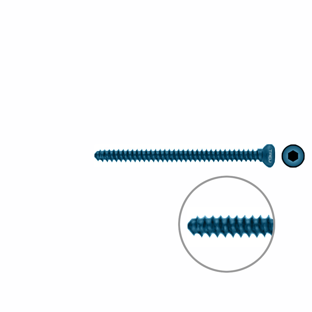 Prox.Ulna/Radius Screw Ø 2,7mm x 34mm TI 