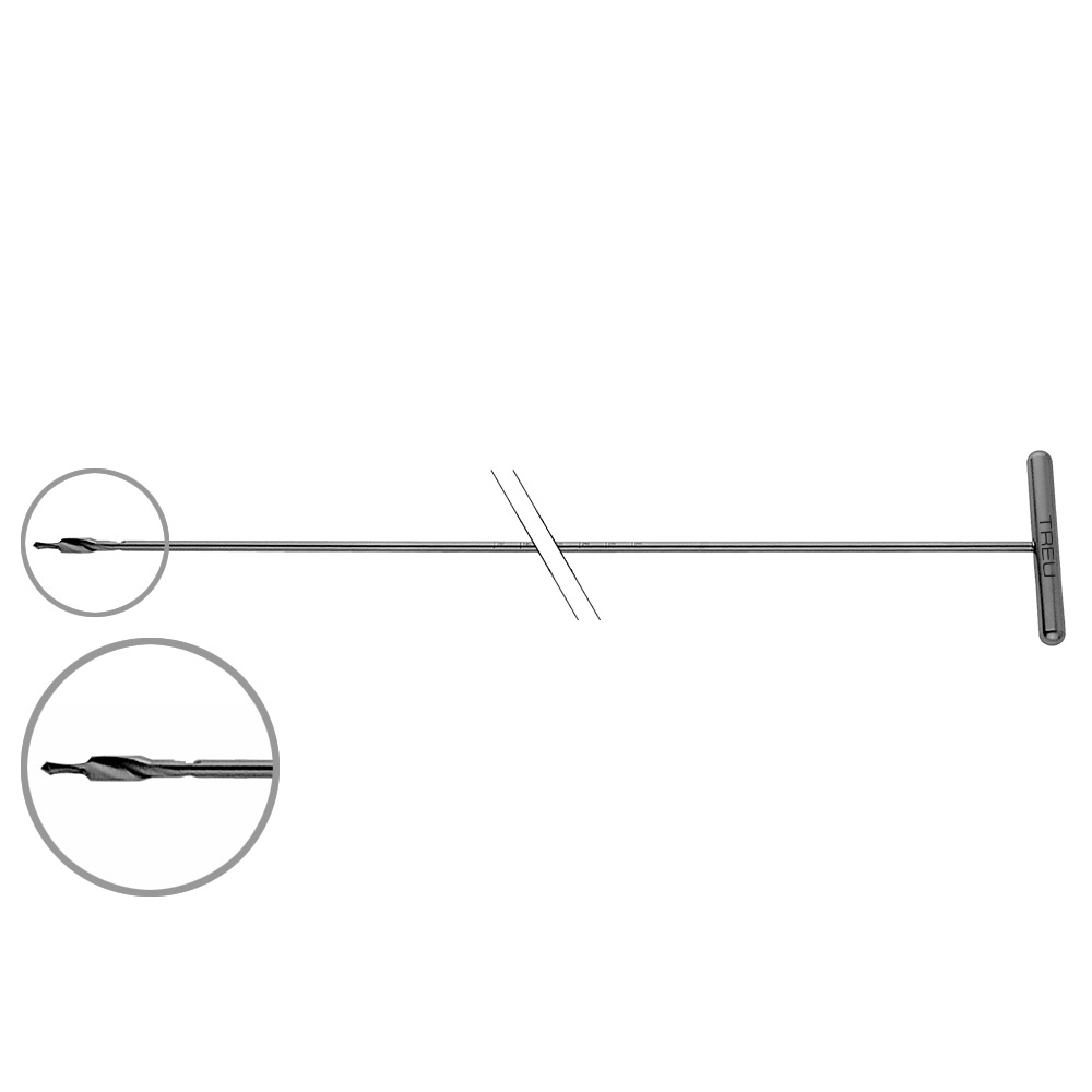 Reamer with T-handle ø 3,0 mm f. Ulna / Radius Nails 