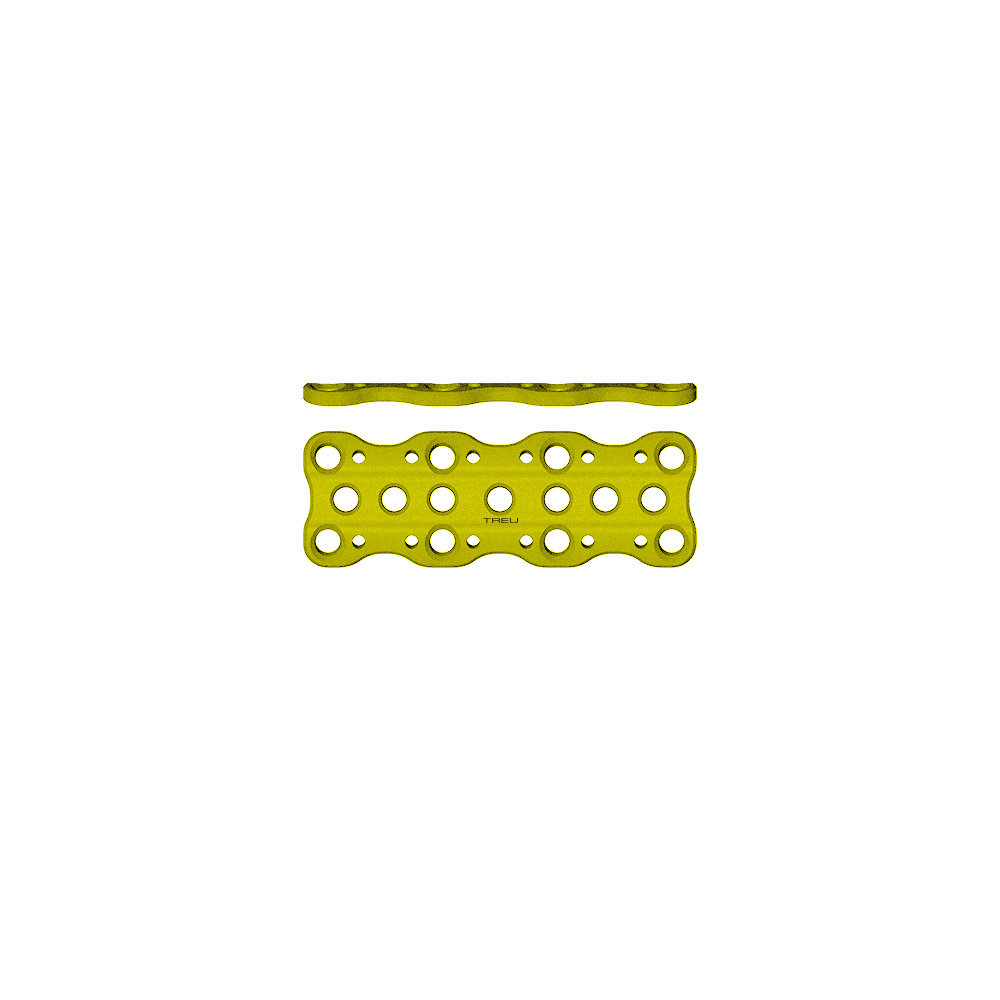 TWS Cervical Spine Plate angle- stable Level Height 20 Levels 3Colour yellow TI 