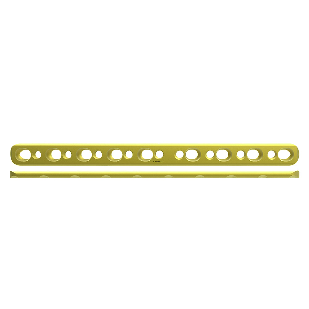 TS 4.5-5.0 LOCKIT Plate, narrow, 9 holes 170mm, Titanium 