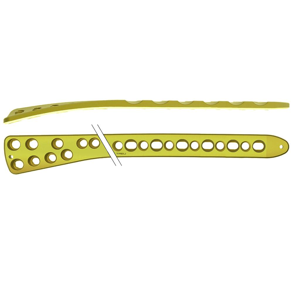 TS 3.5 LOCKIT medial distal tibia plate right 10 H, 194mm titanium 