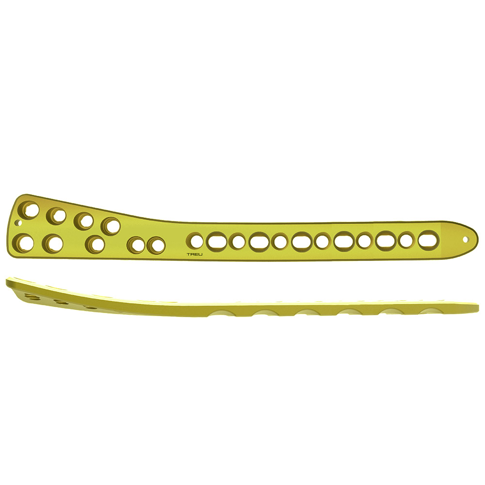 TS 3.5 LOCKIT medial distal tibia plate left 8 H, 168mm titanium 