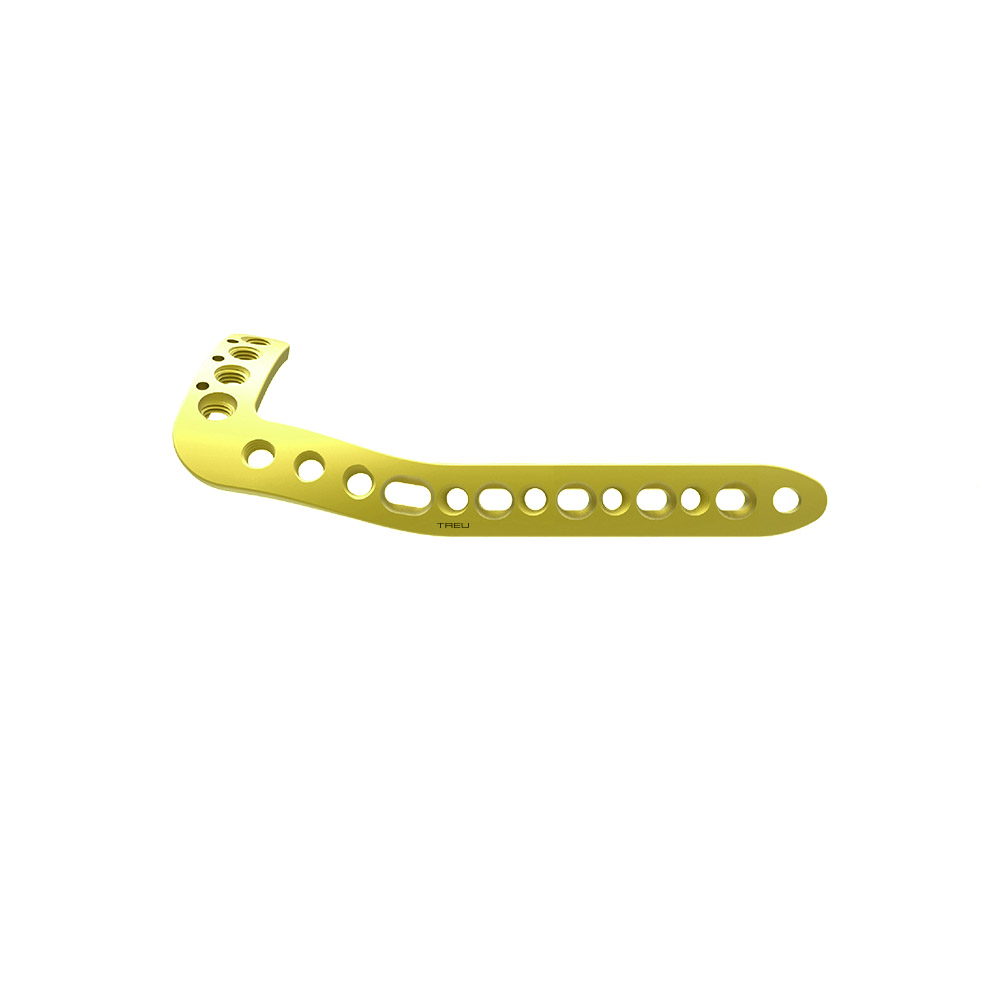 TS 3.5 LOCKIT antero-Lateral distal tibia plate, left 7 H, 106mm Titanium 