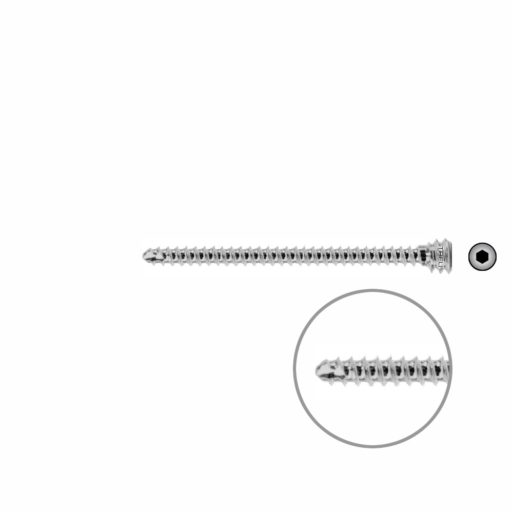 Humeral locking screw Ø 4,5 mm x 42 mm 