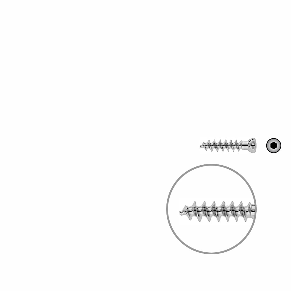 Spongiosa screw 6.5x 30mm thr. 32mm 