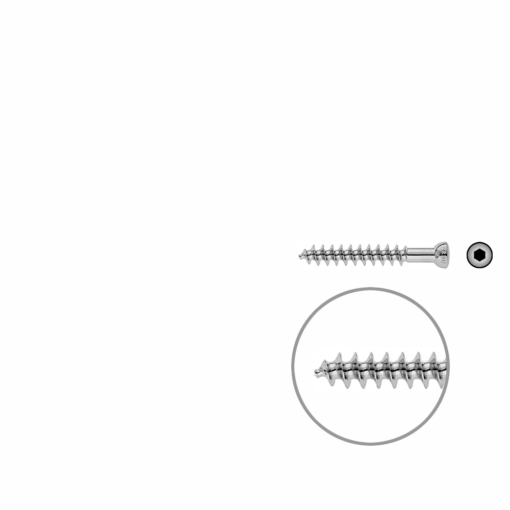 Spongiosa screw 6,5x 45mm thr. 32mm 