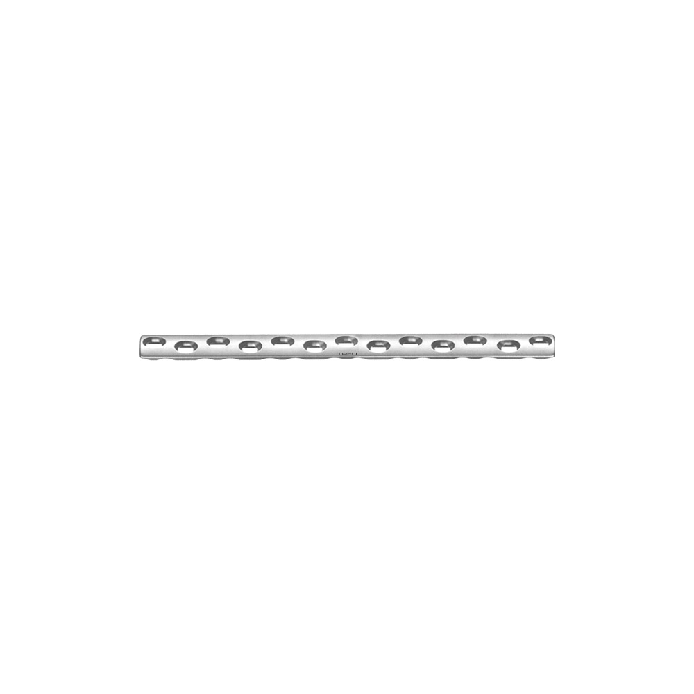 MTP plate broad 13-holes 232mm length steel fixation plate 4,5mm 