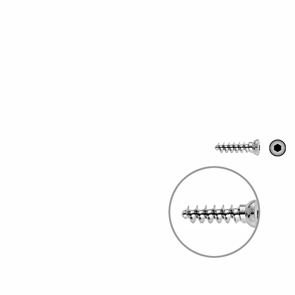 Spongiosaschraube 3,5 x 16mm 