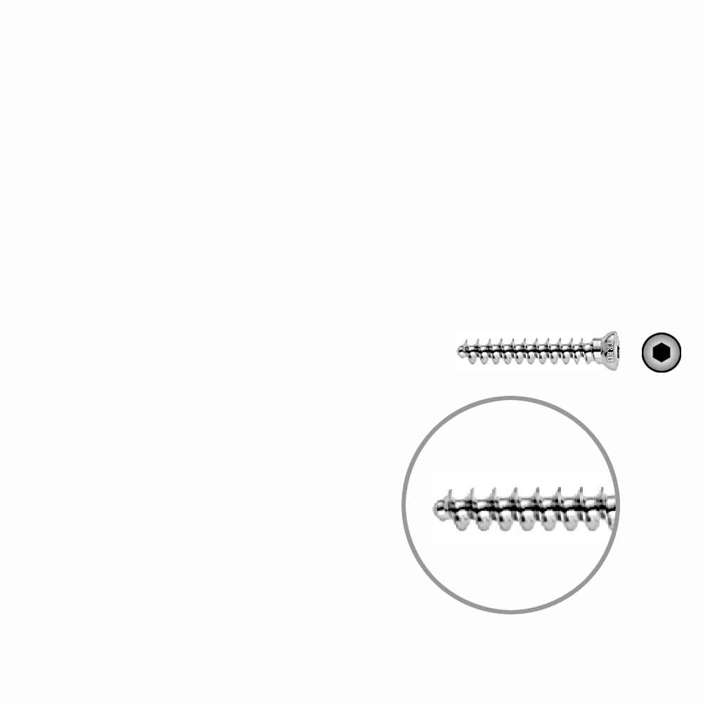 Spongiosaschraube 3,5 x 24mm 