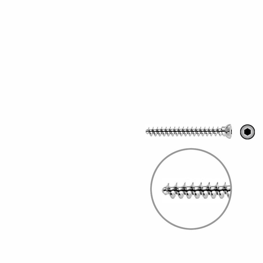 Spongiosaschraube 3,5 x 34mm 