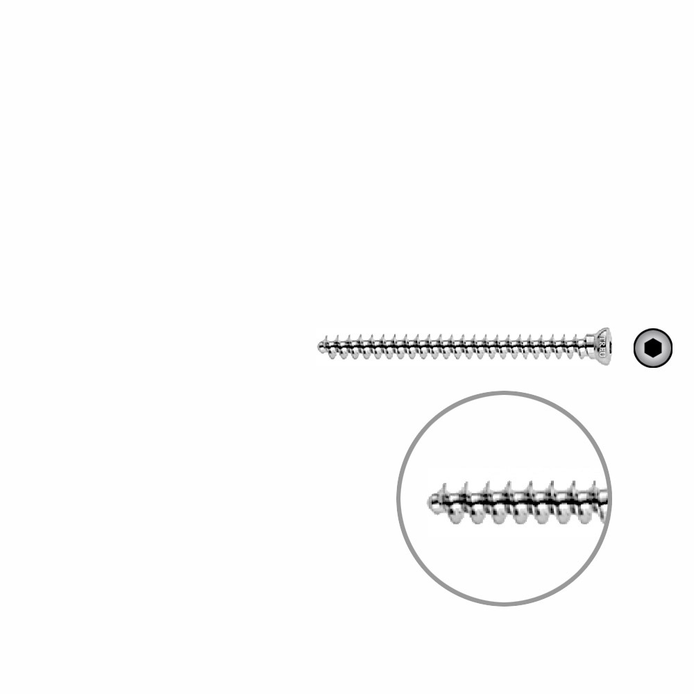 Spongiosaschraube 3,5 x 44mm 