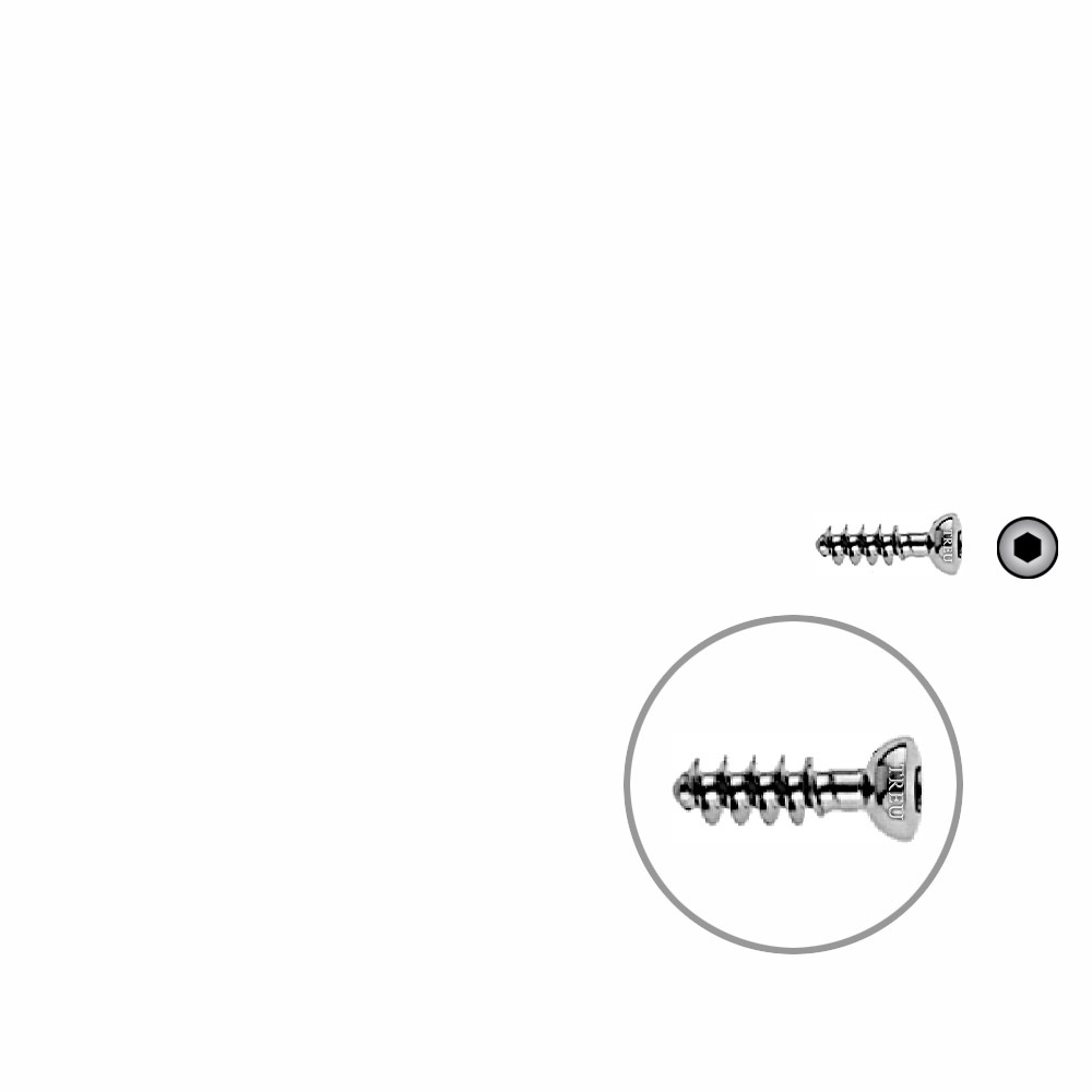 Cancellous Screw 4mm half thr. 14mm 