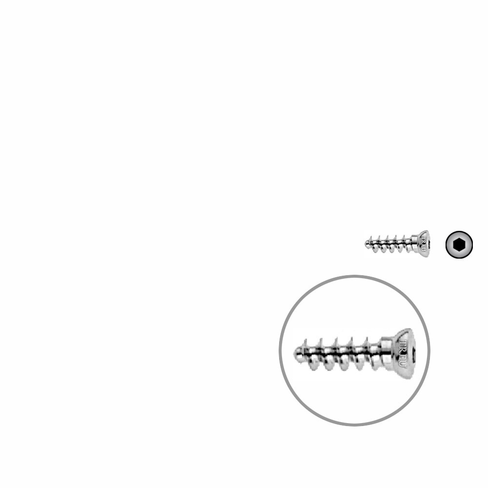 Cancellous Screw 4mm full thr. 14mm 