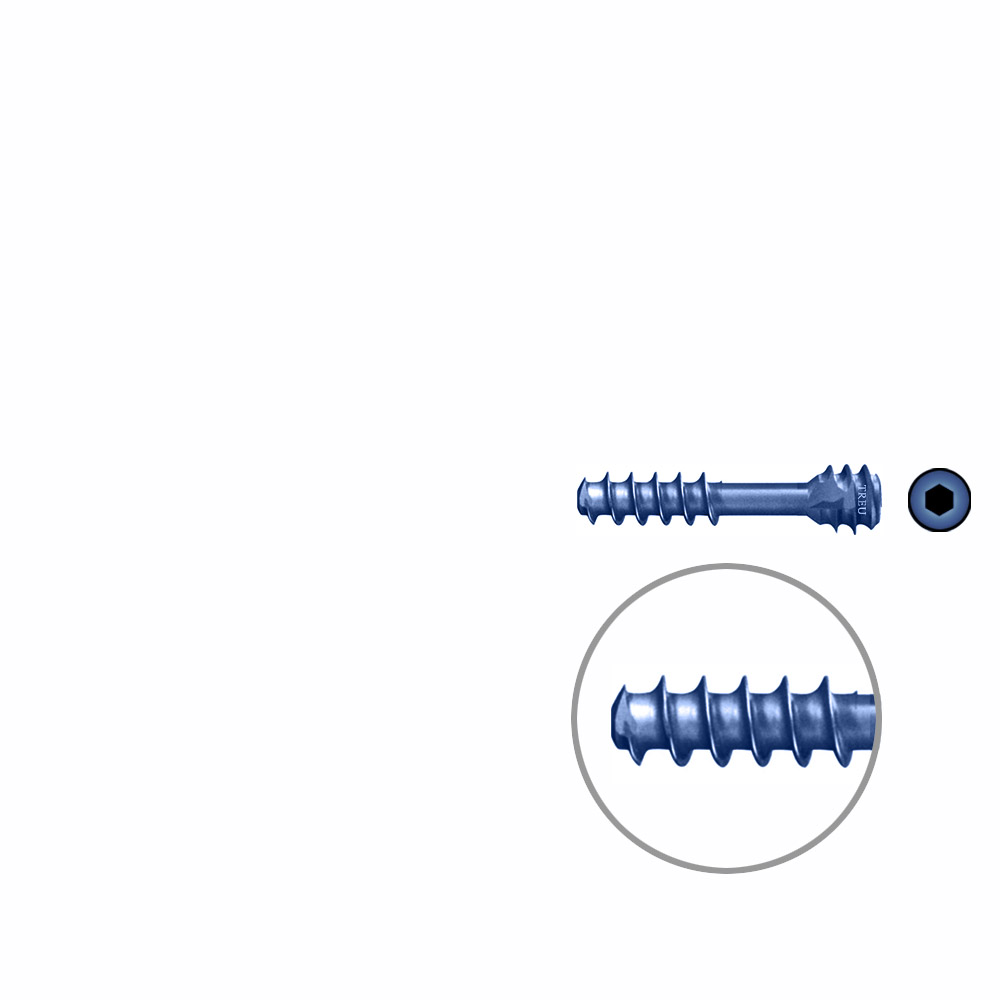 HB-screw dia 3,0 18 mm, TITAN 