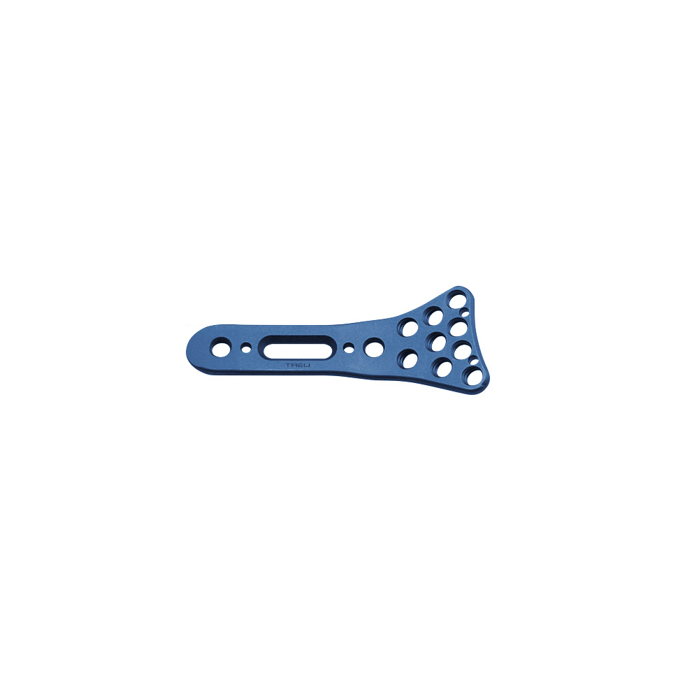 TRSsRadius Plate palmar small angle- stable 9 head-3shaft, right TI 