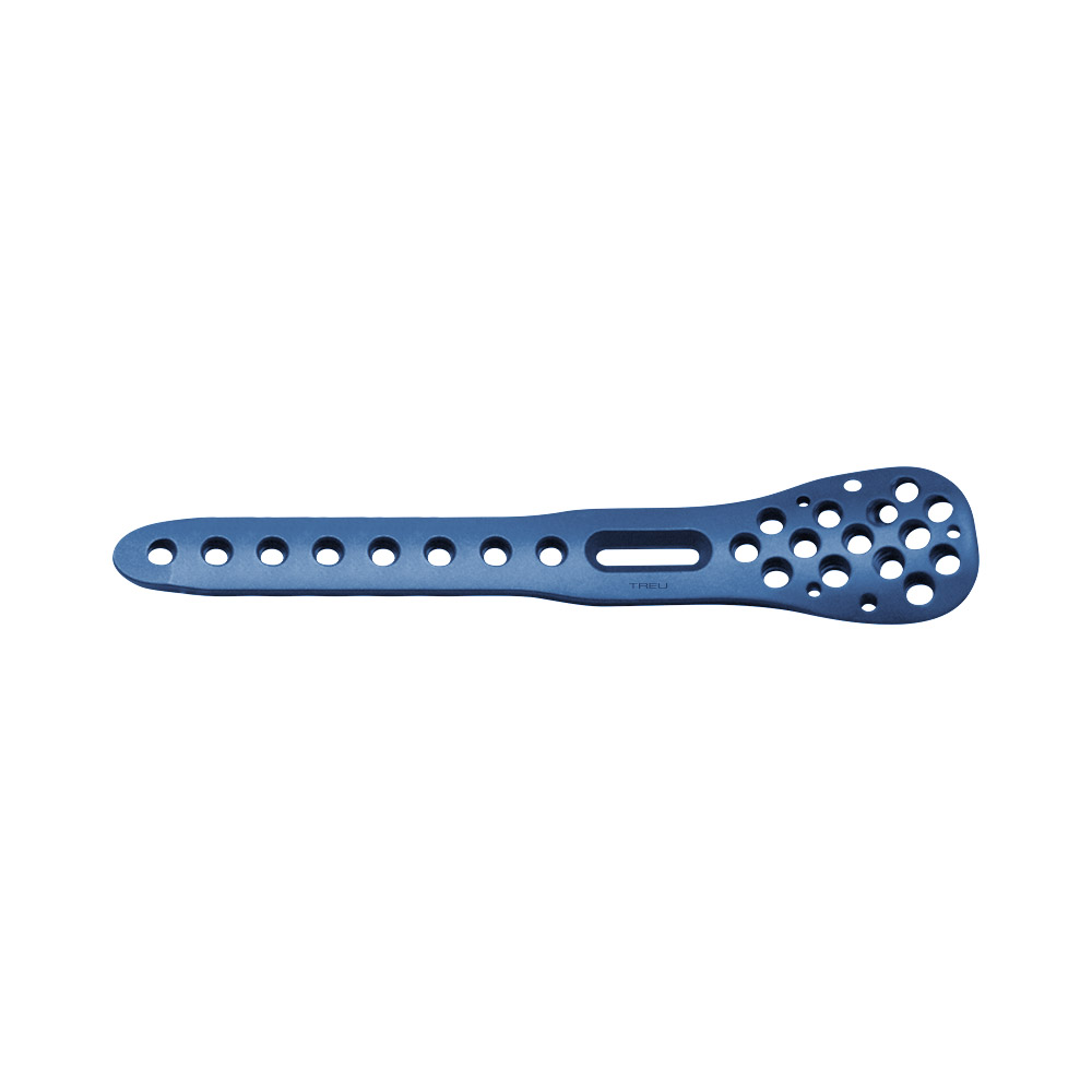 THS PHP Humerus Plate proximal standard. 14 holes 8 shaft / 124mm TI 