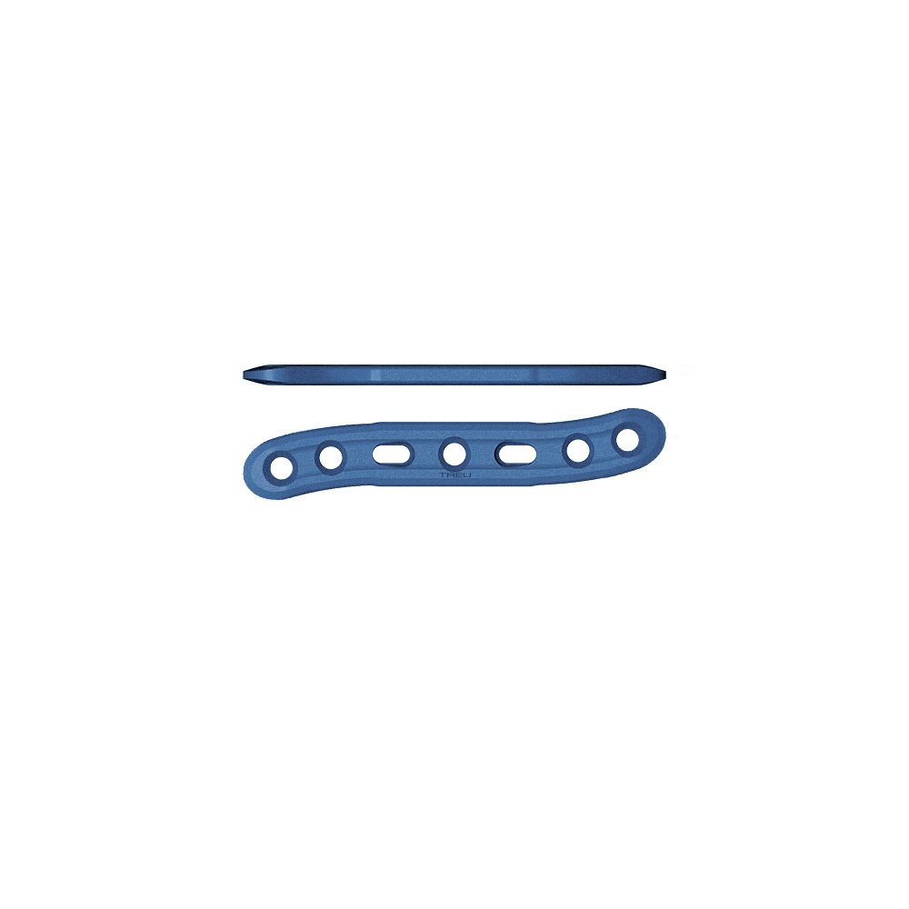 TCSe- Calvicle Plate Extended angle- stable. 7 holes/ left-right TI 