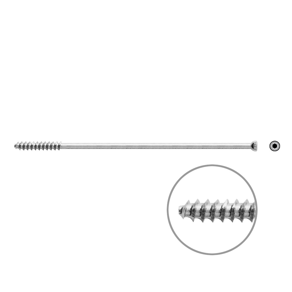 Hohlschraube 7mm Dia x 125mm 32 G 