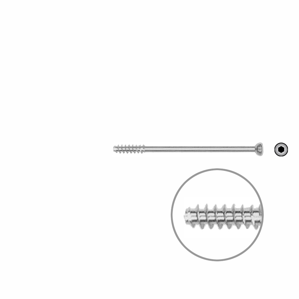 Hollow Screw 4,5 x 52mm half thread SELF TAPPING 