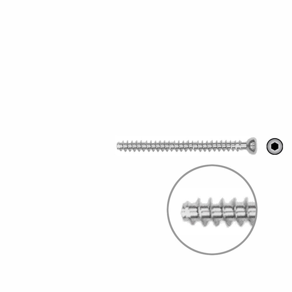 Hollow Screw 4,5 x 50mm full thread SELF TAPPING 