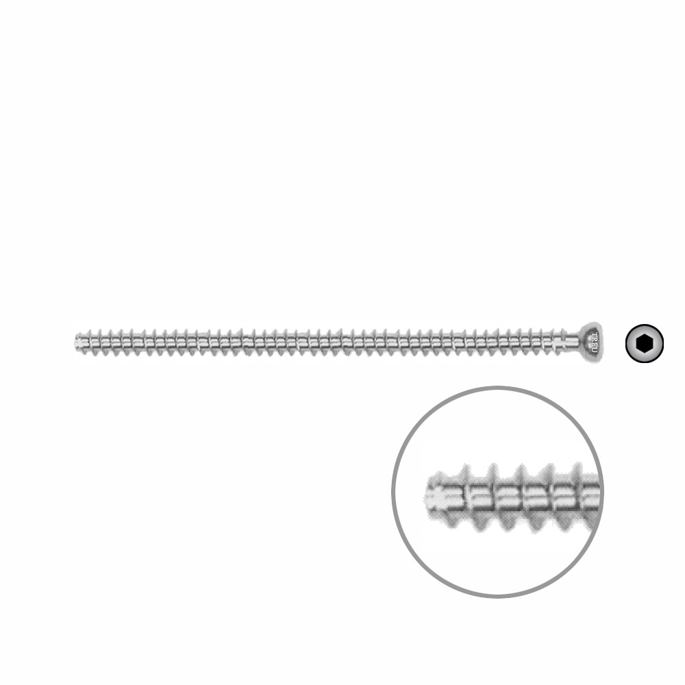 Hollow screw 4,5 mmx80mm fullthread SELF TAPPING 