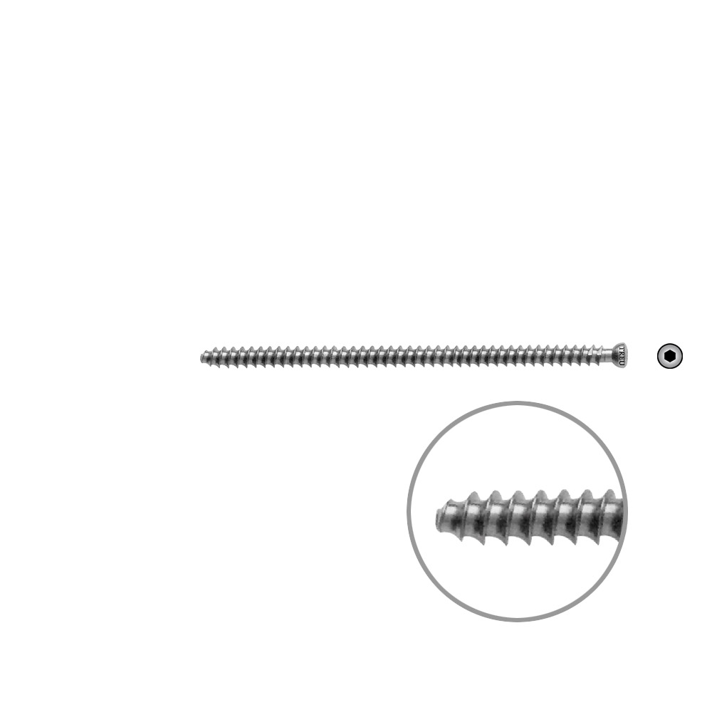 Hollow Screw 7 x 90mm full thr. 