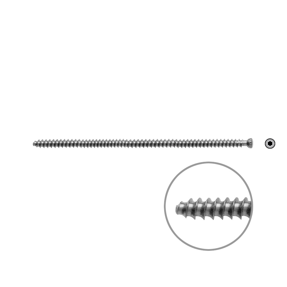 Hollow Screw 7 x 115mm full thr. 