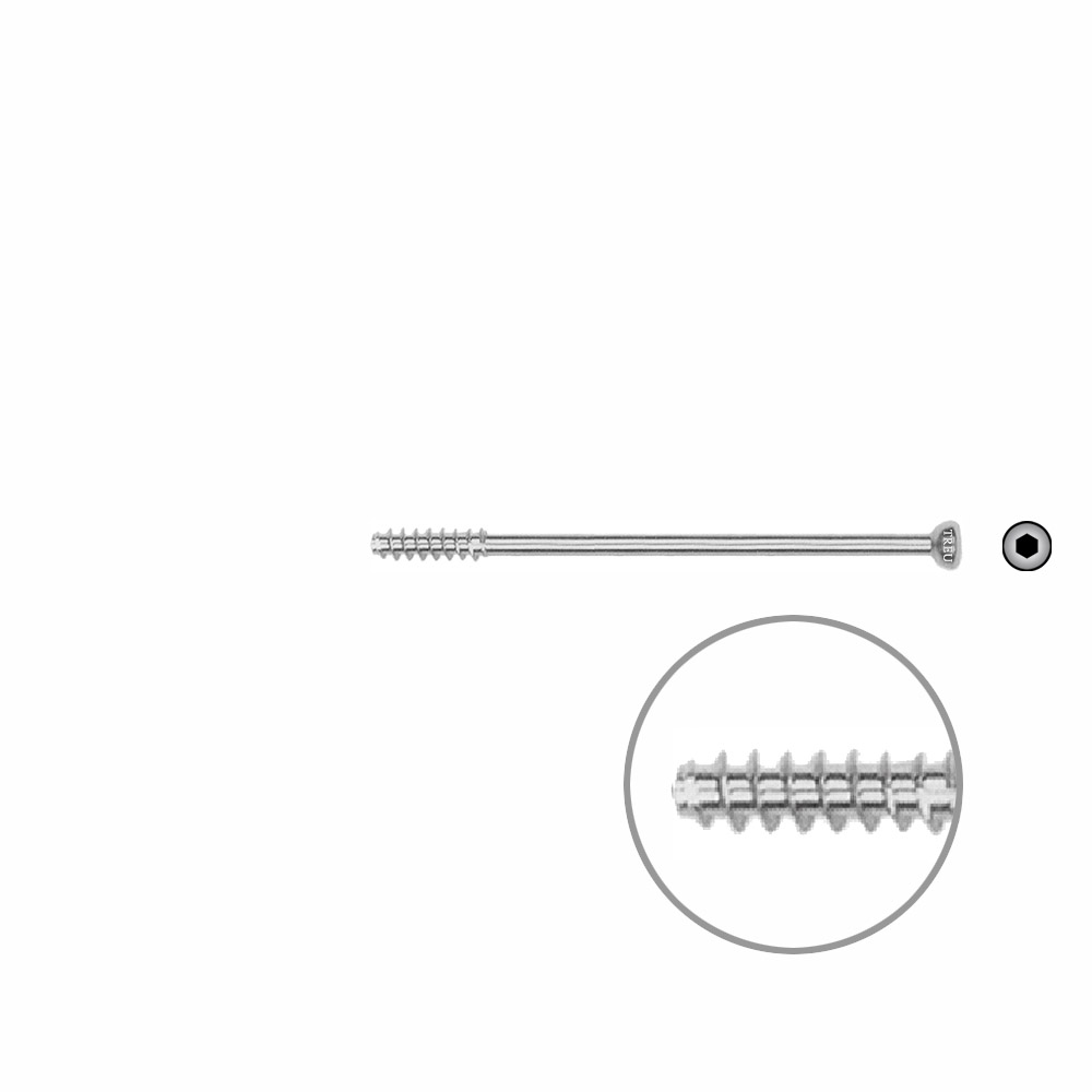 Hollow screw 4,0x56 mm self cutting 