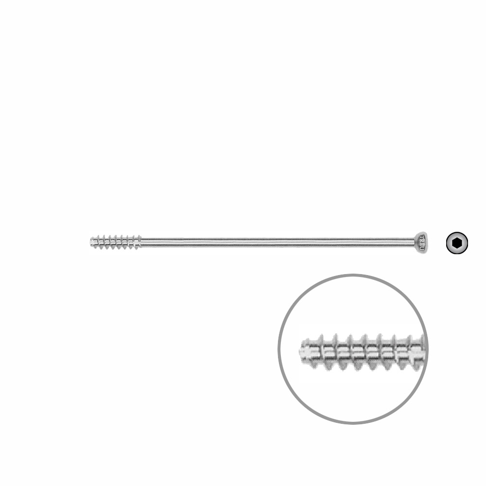 Hollow screw 4,0x72 mm self cutting 