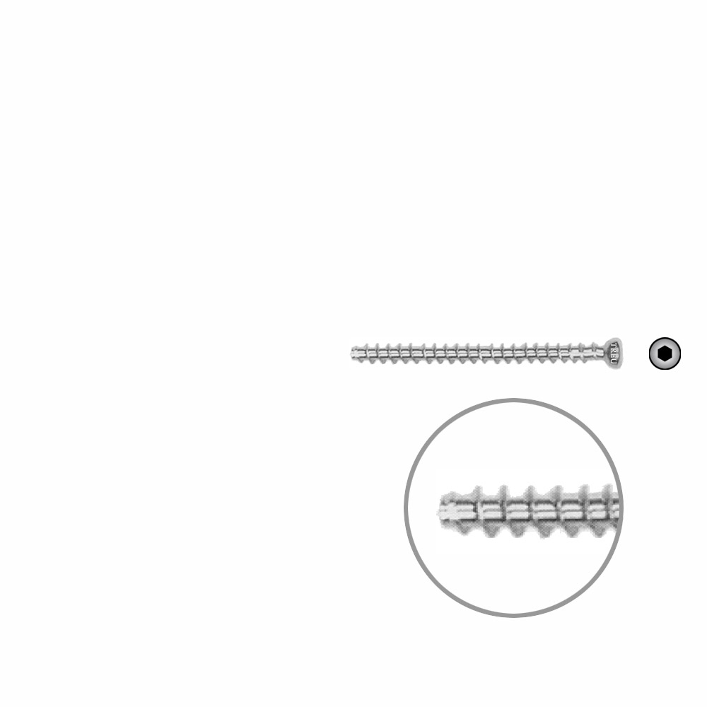 Cannulated Screw 4,0 full thread 40mm 