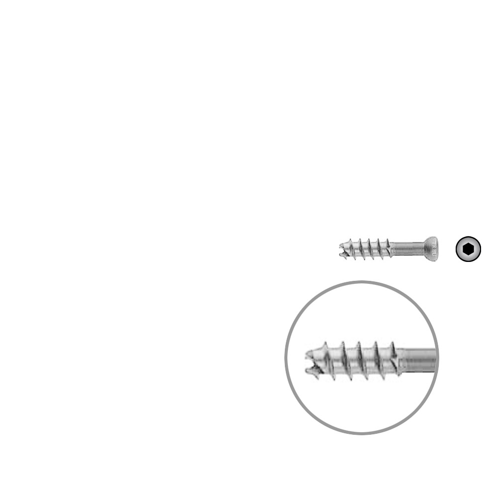 Hohlschraube 7mm Dia x 30mm 16 G selbstschneidend, Stahl Kopf 8,0 mm