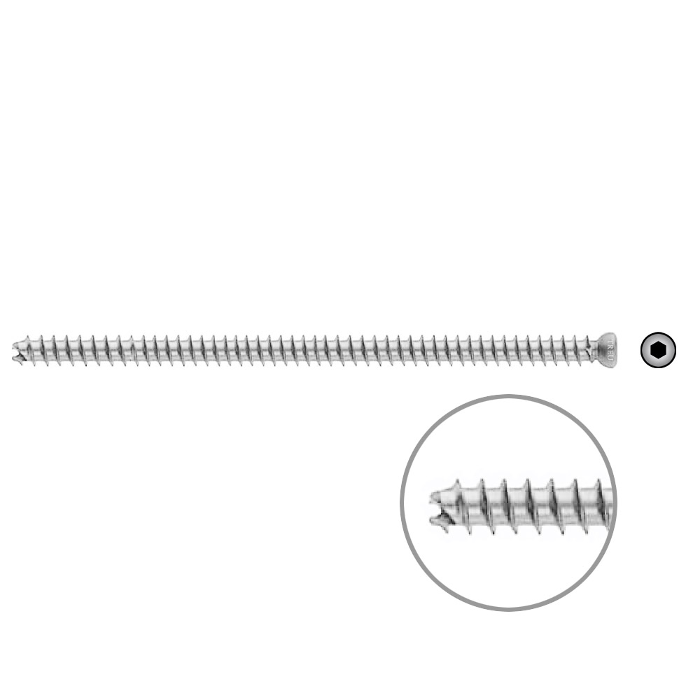 Hollow Screw 7x130mm full thr. 