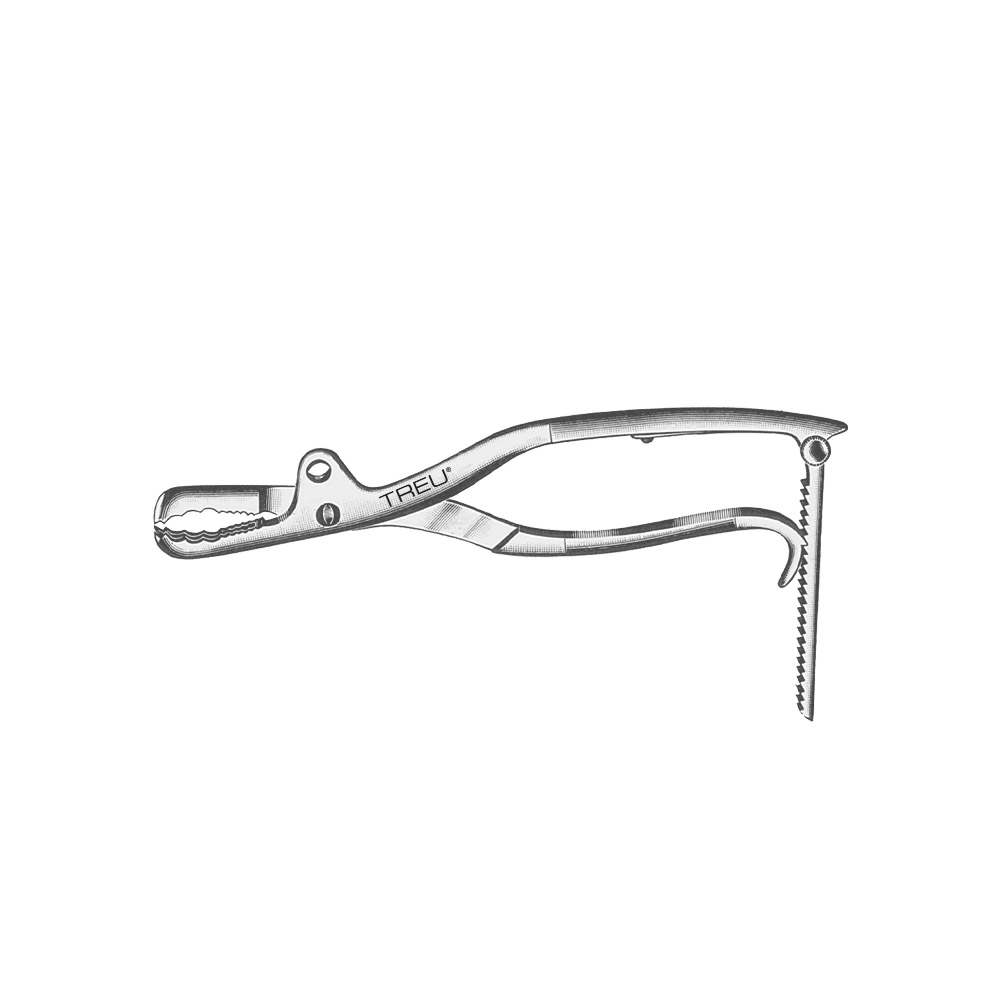 Farabeuf-Lambotte forceps w.r. 260mm 