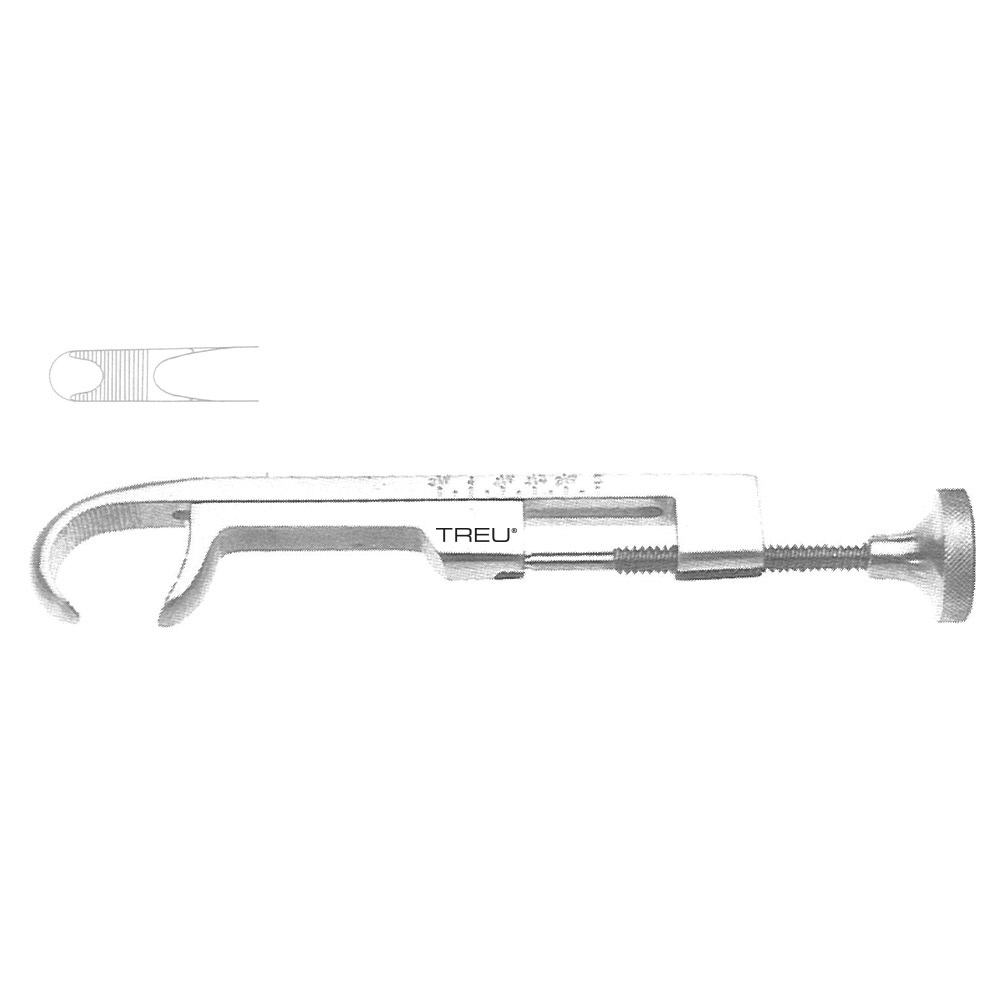 Lowmann bone clamps12,0cm 1:1 jaws 