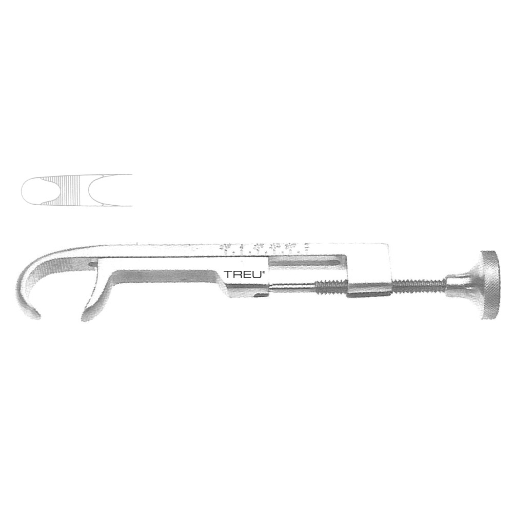 Lowmann bone clamps18,5cm 1:1 jaws 