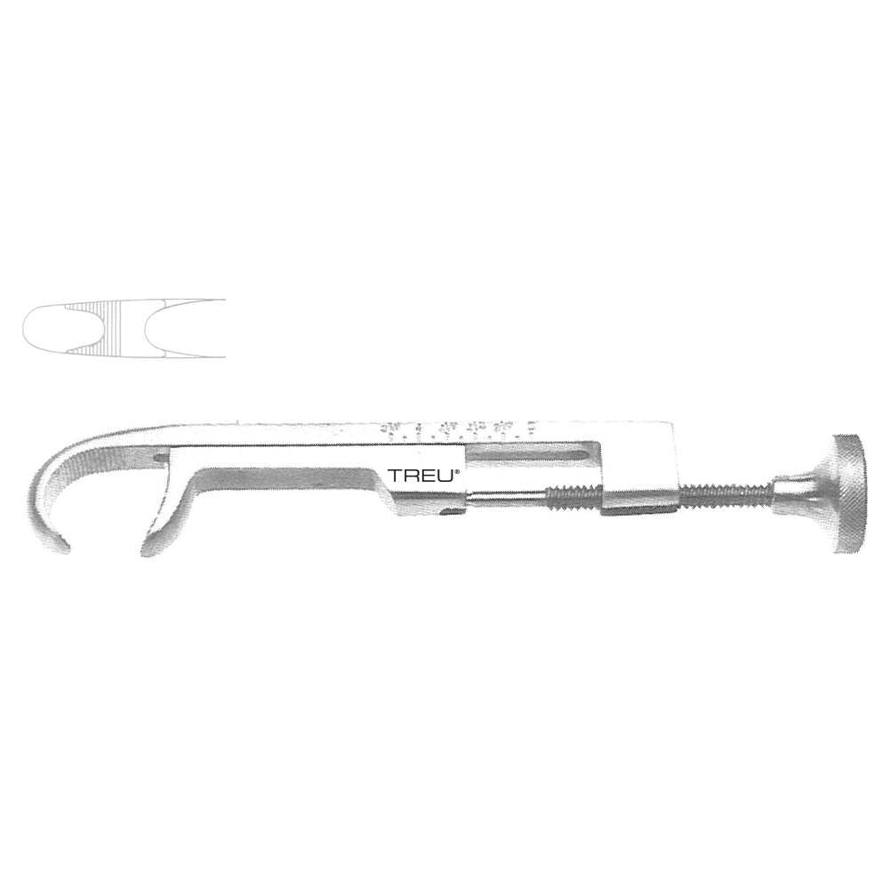 Lowmann bone clamps20,0cm 1:1 jaws 